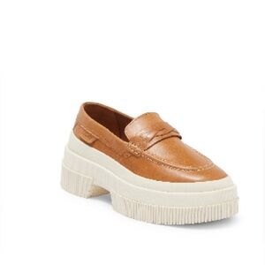 Sperry top sider platform Penny loafer- excellent used condition. Worn once